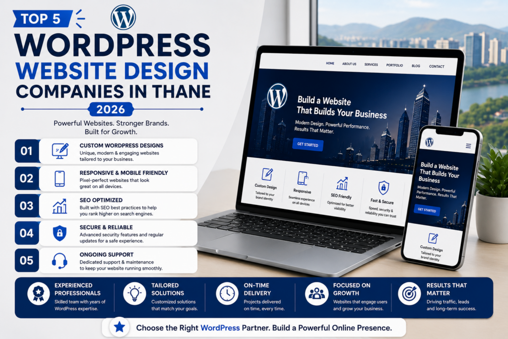 Top 5 WordPress Website Design Companies in Thane 2026