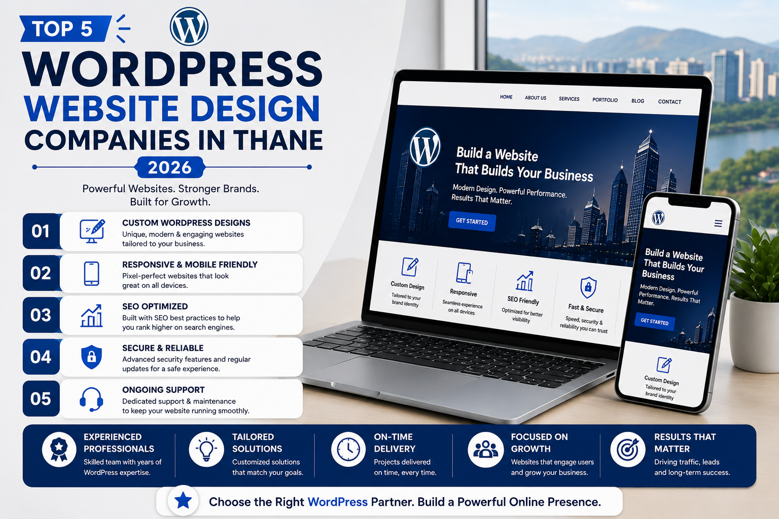 Top 5 WordPress Website Design Companies in Thane 2026