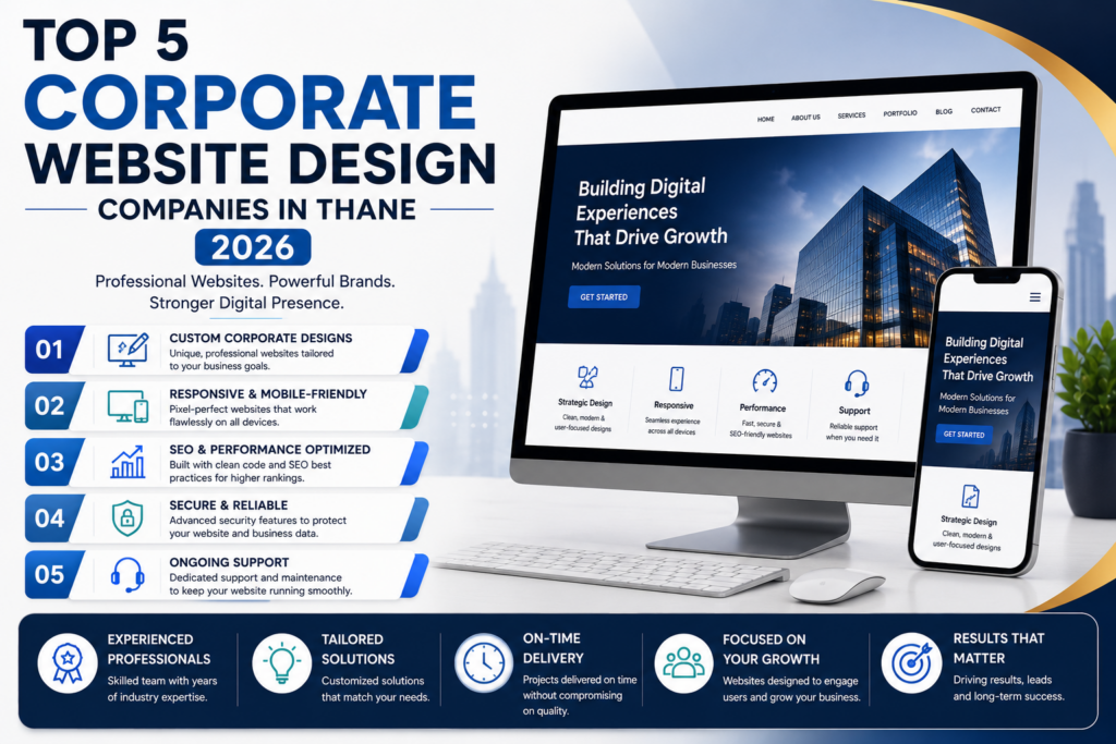 Top 5 Corporate Website Design Companies in Thane 2026