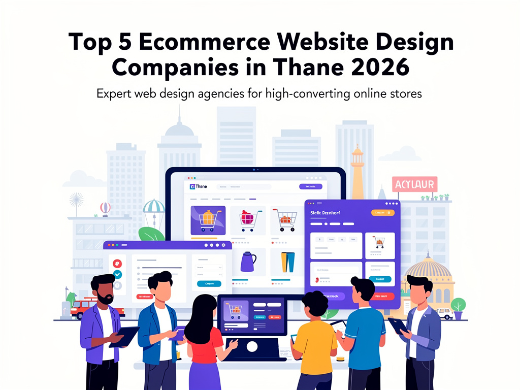 Top 5 Ecommerce Website Design Companies in Thane 2026