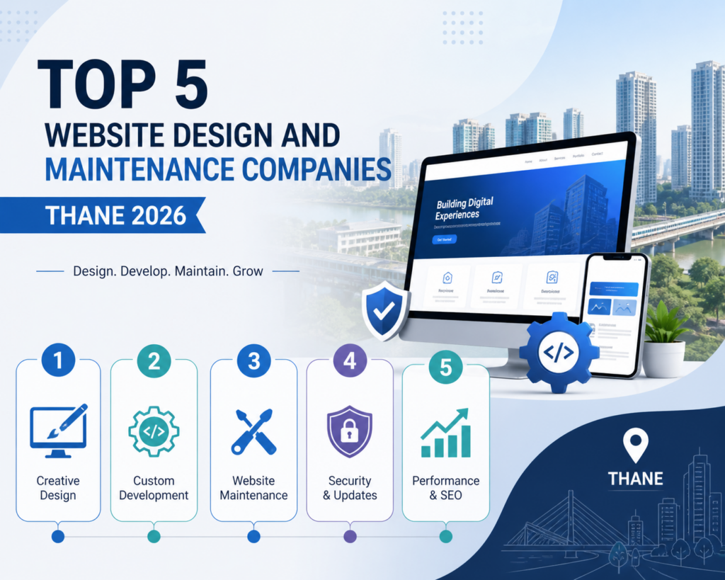 Top 5 Website Design and Maintenance Companies Thane 2026