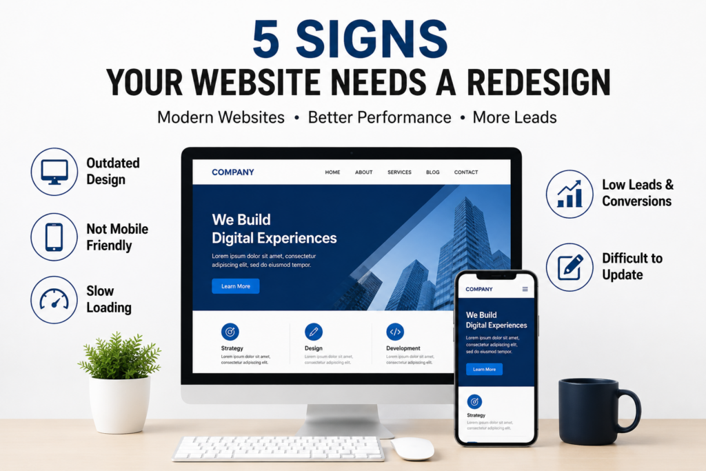 Website redesign