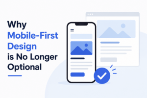 Mobile-first design is essential now
